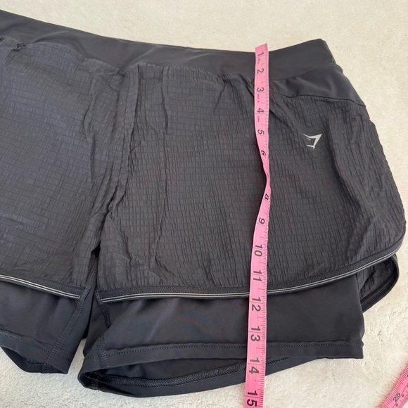 Gymshark Speed 2 in 1 Shorts Training Running Black Women’s  XXL - Picture 8 of 8